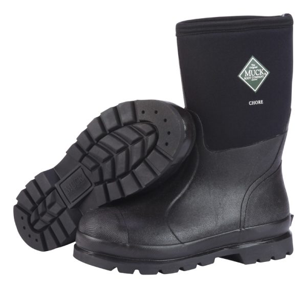 The Original Muck Boot Company Chore Mid Men's Boots 7 US Black