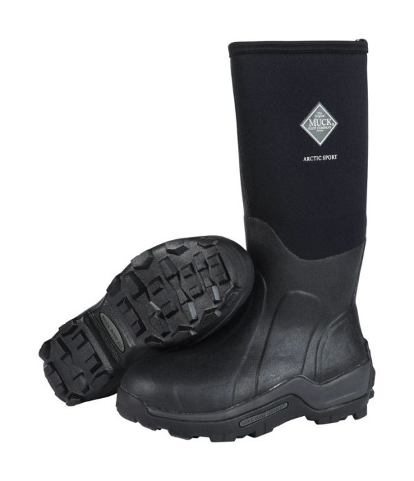 The Original Muck Boot Company Arctic Sport Men's Boots 13 US Black