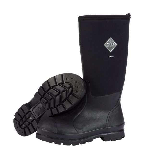 The Original Muck Boot Company Chore Hi Men's Boots 11 US Black