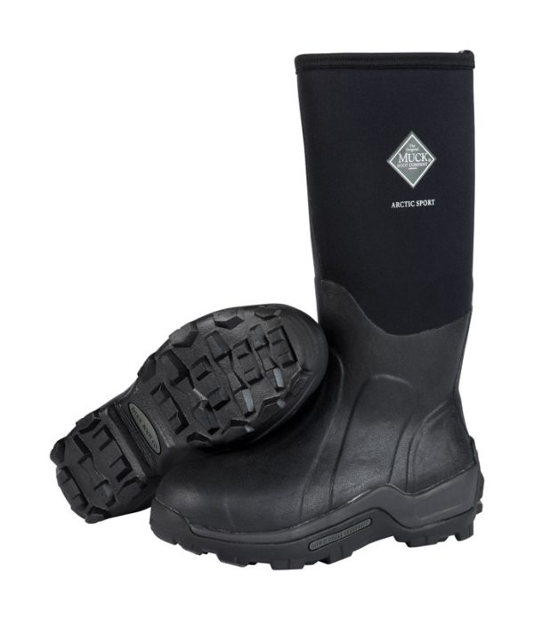 The Original Muck Boot Company Arctic Sport Men's Boots 8 US Black