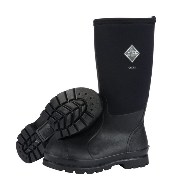 The Original Muck Boot Company Chore Hi Men's Boots 10 US Black