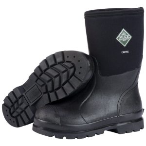 The Original Muck Boot Company Chore Mid Men's Steel Shank Boots 8 US Black
