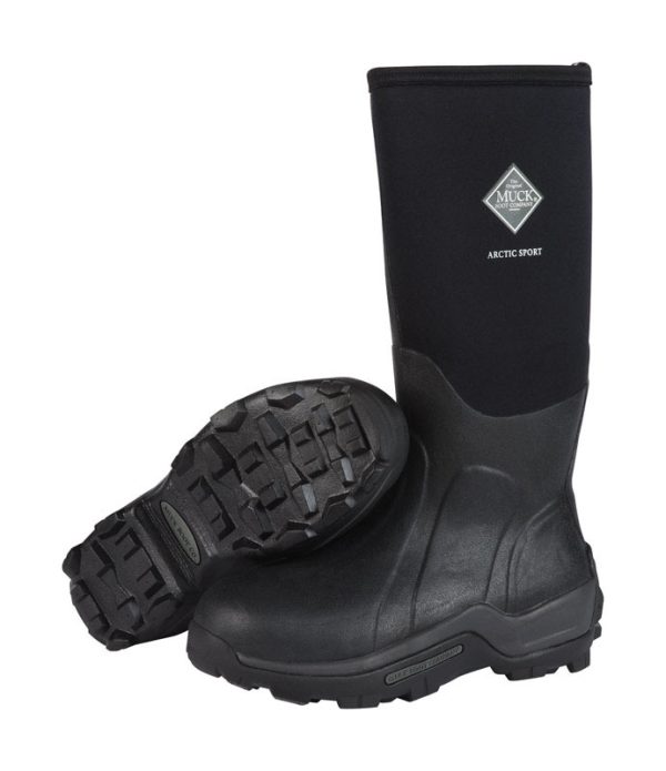 The Original Muck Boot Company Arctic Sport Men's Boots 7 US Black