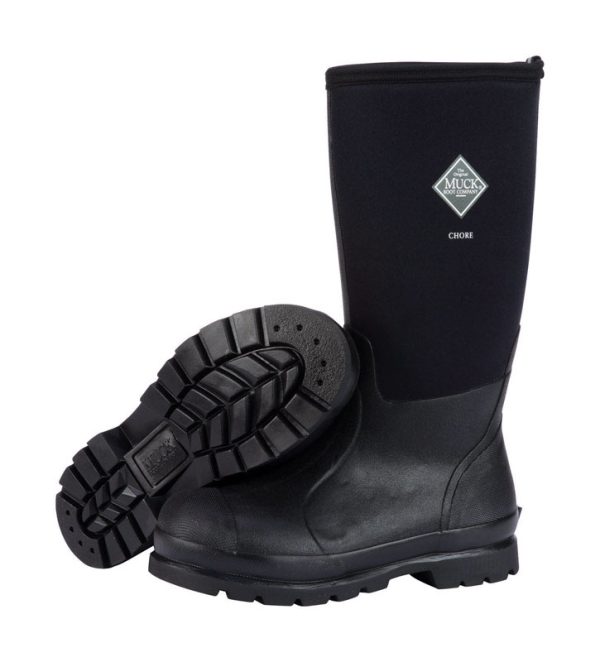 The Original Muck Boot Company Chore Hi Men's Boots 12 US Black