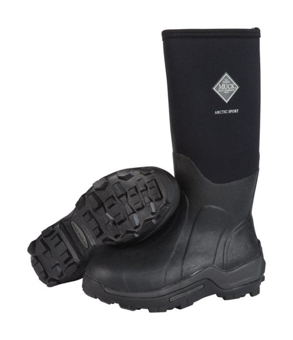 The Original Muck Boot Company Arctic Sport Men's Boots 11 US Black