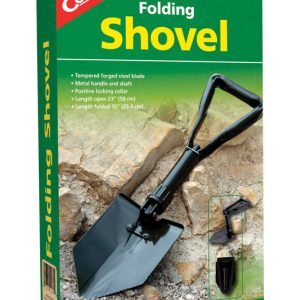 Coghlan's Black Shovel 9.625 in. H X 1.125 in. W X 23 in. L 1 pk