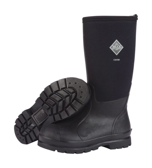 The Original Muck Boot Company Chore Hi Men's Boots 8 US Black