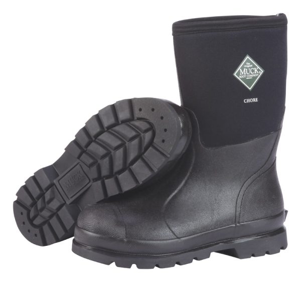 The Orginal Muck Boot Company Chore Mid Men's Boots 11 US Black