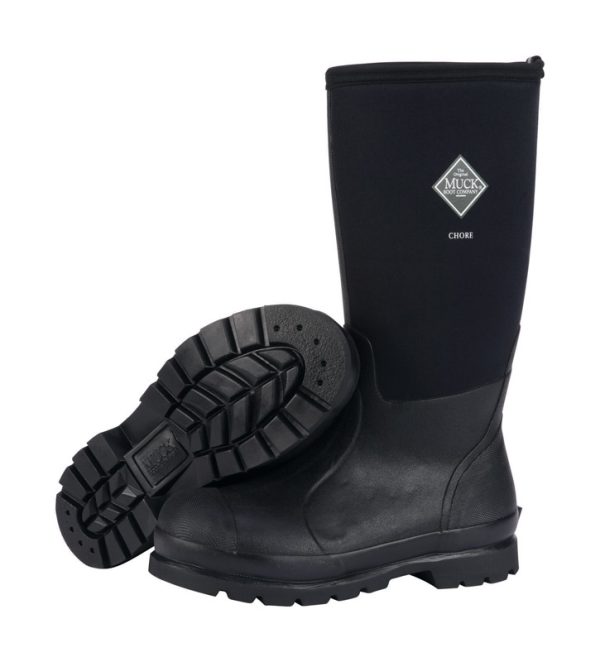 The Original Muck Boot Company Chore Hi Men's Boots 7 US Black