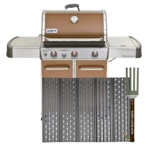 GrillGrate For 2007-2016 Weber Genesis Replacement GrillGrate Set 19.25 in. L X 25.5 in. W