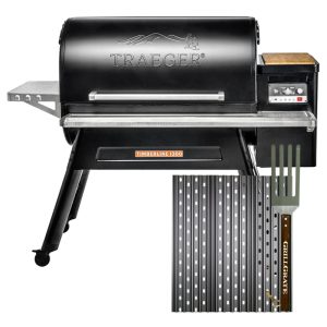 GrillGrate For Traeger Timberline and other 15 Grills Sear Station Grill Grate Kit 15 in. L X 15.38