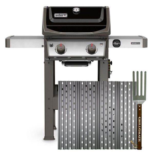 GrillGrate For Weber Spirit 200 GrillGrate Set 17.38 in. L X 20.5 in. W