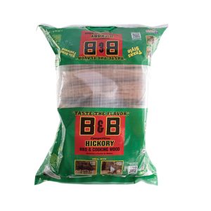 B&B Charcoal All Natural Hickory Cooking Logs 1.25 cu ft