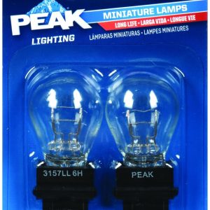 Peak Incandescent Parking/Stop/Tail/Turn Miniature Automotive Bulb 3157