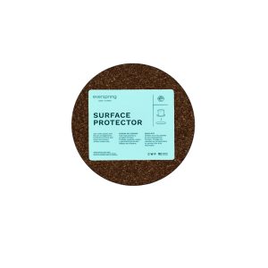 Curtis Wagner Plastics Everspring 6 in. D Cork/Plastic Plant Saucer Brown