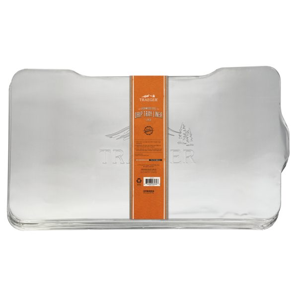Traeger Aluminum Drip Tray Liner 28.75 in. L X 15.5 in. W For Ironwood 885