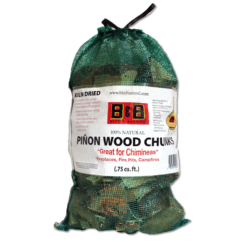 B&B Charcoal Pinion Firewood Chunks - PaintPlace New York