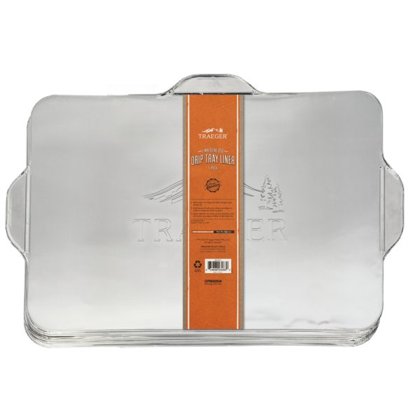 Traeger Aluminum Drip Tray Liner 24 in. L X 16 in. W For Timberline 850