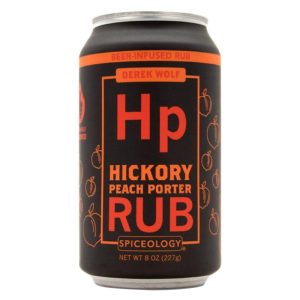 Spiceology Derek Wolf Hickory Peach Porter BBQ Rub 8 oz