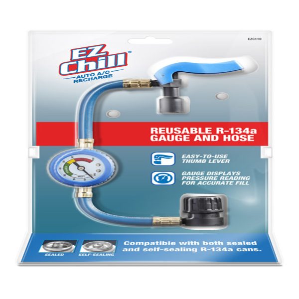 EZ Chill 1 pc AC Gauge and Hose