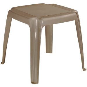 Adams Portobello Square Resin Stackable Side Table