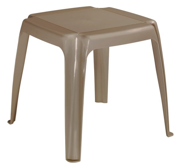 Adams Portobello Square Resin Stackable Side Table
