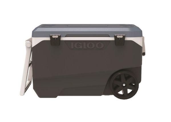 Igloo MaxCold Latitude Blue/Gray 90 qt Roller Cooler