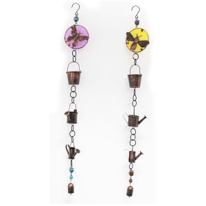 Meadow Creek Multicolored Iron 40 in. H Assorted Outdoor Decoration