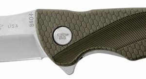 Buck Knives 840 Sprint Select Green 420 HC Stainless Steel 7.5 in. Folding Knife