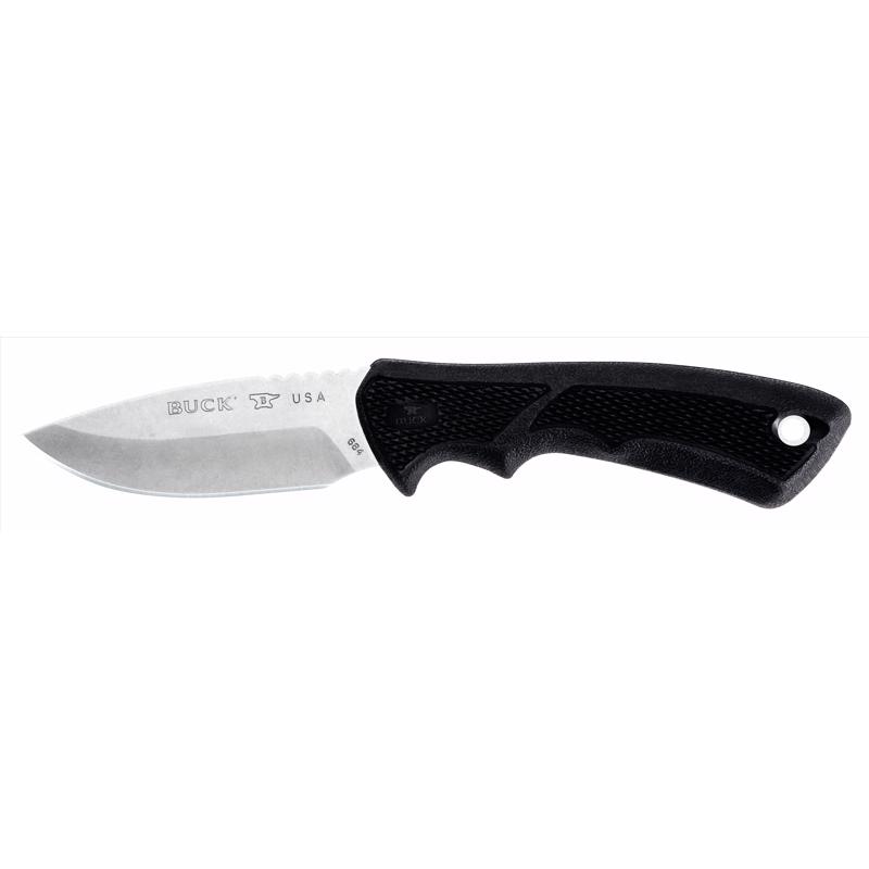 Buck Knives Black 420 HC Stainless Steel 7 5 In Fixed Blade Knife   8029990 A.eps High 