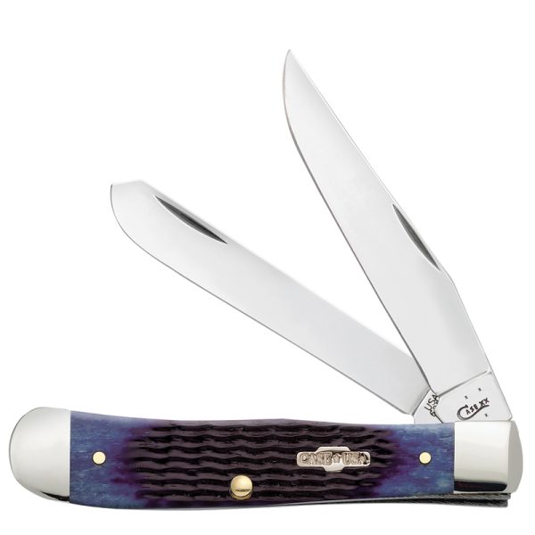 Case Folding Rogers Trapper Pocket Knife Blue