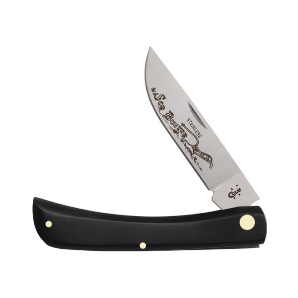 Case Sod Buster 8.325 in. Folding Pocket Knife Black 1 pk