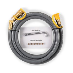 Blackstone 3/8 in. D X 10 ft. L Brass Quick Connect Natural Gas Conversion Kit