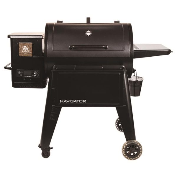 Pit Boss Navigator 850 Wood Pellet Bluetooth and WiFi Grill Black