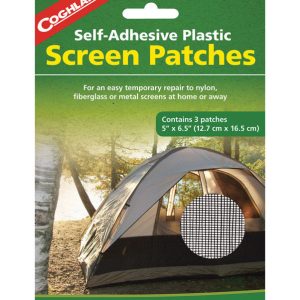 Coghlan's White Tent Screen Patches 7.375 in. H X 6-1/2 in. W X 5 in. L 3 pk