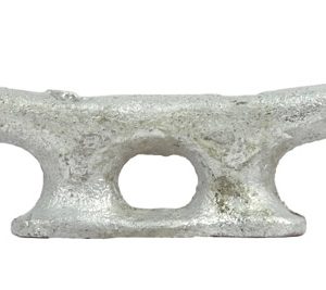 Seachoice Galvanized Iron 8 in. L Open Base Dock Cleat 1 pk