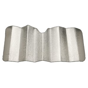 Custom Accessories 67 in. L X 27 in. W Silver Foldable Sun Shade