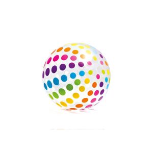 Intex Multicolored Vinyl Inflatable Jumbo Beach Ball