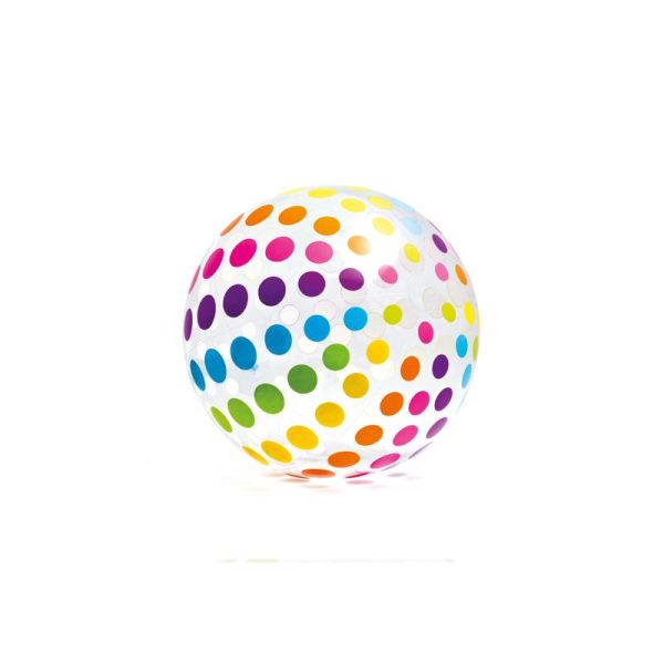 Intex Multicolored Vinyl Inflatable Jumbo Beach Ball