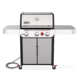 Weber Genesis S-325s 3 Burner Natural Gas Grill Silver