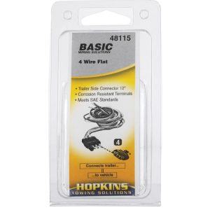 Hopkins 4 Flat Trailer Connector 12 in.