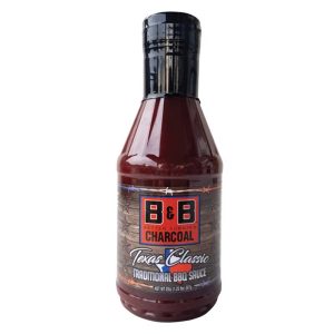 B&B Charcoal Texas Classic BBQ Sauce 20 oz