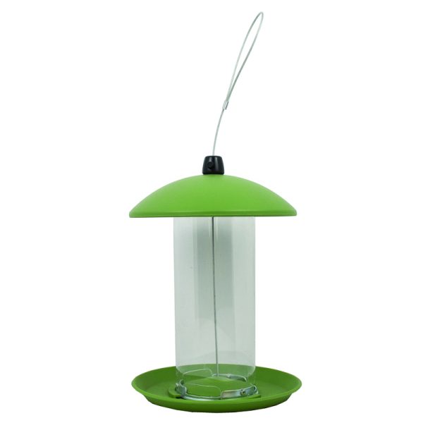 Perky-Pet Wild Bird 1.85 lb Metal/Plastic Tube Bird Feeder
