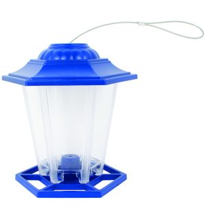 Perky-Pet Wild Bird 1.5 lb Plastic Carriage Bird Feeder 6 ports