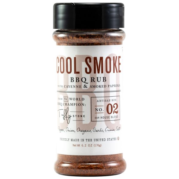 Cool Smoke Tuffy Stone Cayenne and smoked Paprika BBQ Rub 6.2 oz