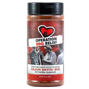 Operation BBQ Relief Cajun Bayou BBQ Rub 10.4 oz
