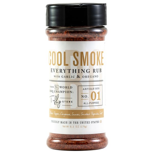 Cool Smoke Tuffy Stone Garlic &  Oregano BBQ Rub 6.3 oz
