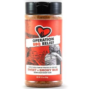 Operation BBQ Relief Sweet + Smoky BBQ Rub 12.5 oz