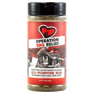Operation BBQ Relief All Purpose BBQ Rub 12.5 oz
