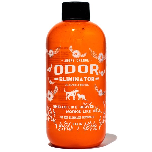 Angry Orange All Pets Liquid Odor Eliminator Concentrate 8 oz